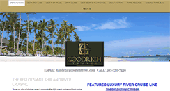 Desktop Screenshot of goodrichtravel.com